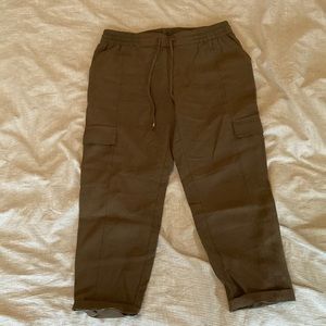 Soft Fabric Cargo Style Pants
